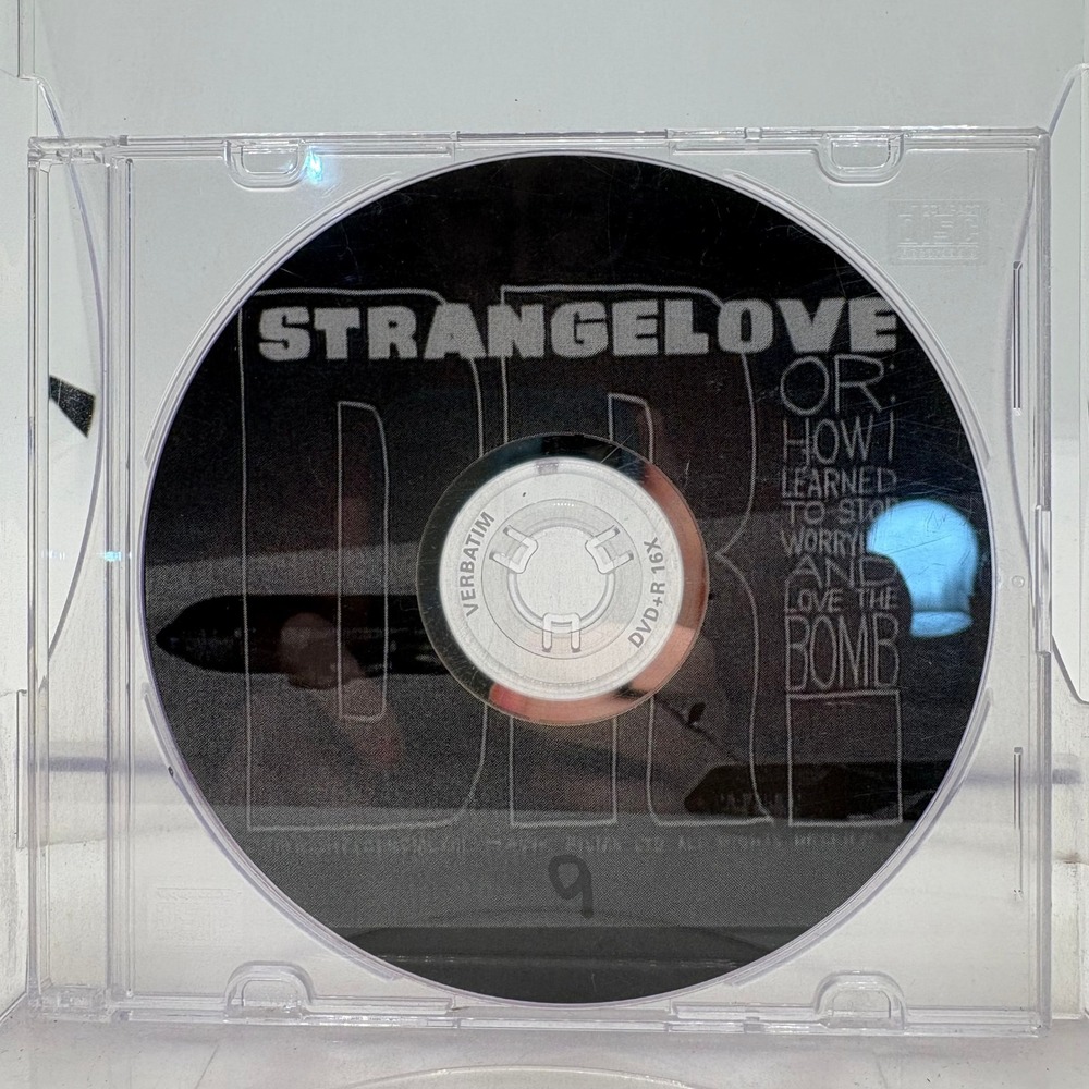 Dr Strangelove Or How I Learned To Stop Worrying And Love The Bomb DVD-R Disc